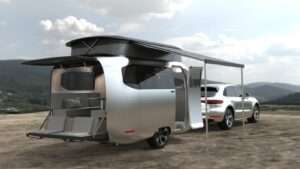 Lees meer over het artikel Airstream en Porsche ontwikkelen innovatieve Concept Travel Trailer